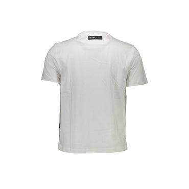 PLEIN SPORT T-Shirt Maniche Corte Uomo Bianca Stampa Logo bianco - vista 2