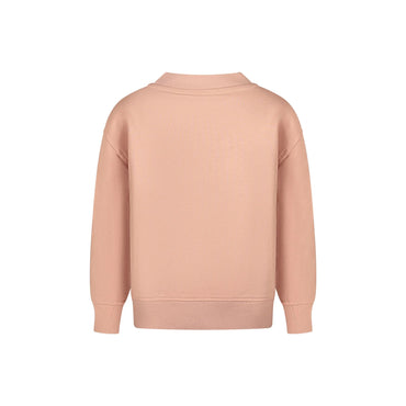 FILA FELPA SENZA ZIP BAMBINA ROSA