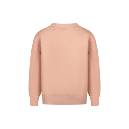 FILA FELPA SENZA ZIP BAMBINA ROSA
