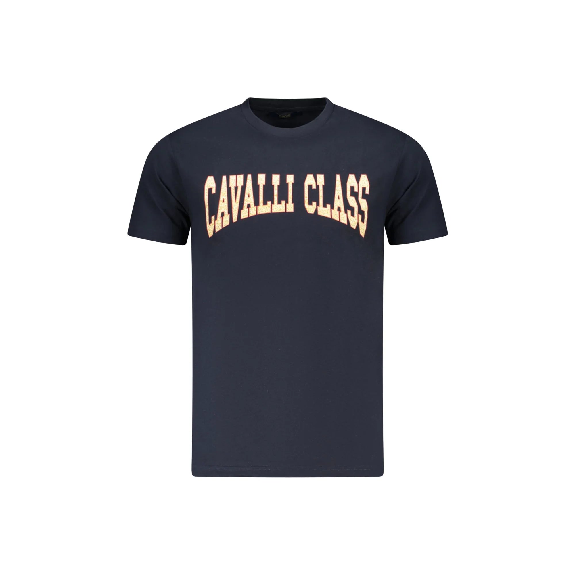 Cavalli Class T-Shirt Maniche Corte Uomo Blu Stampa - foto prodotto