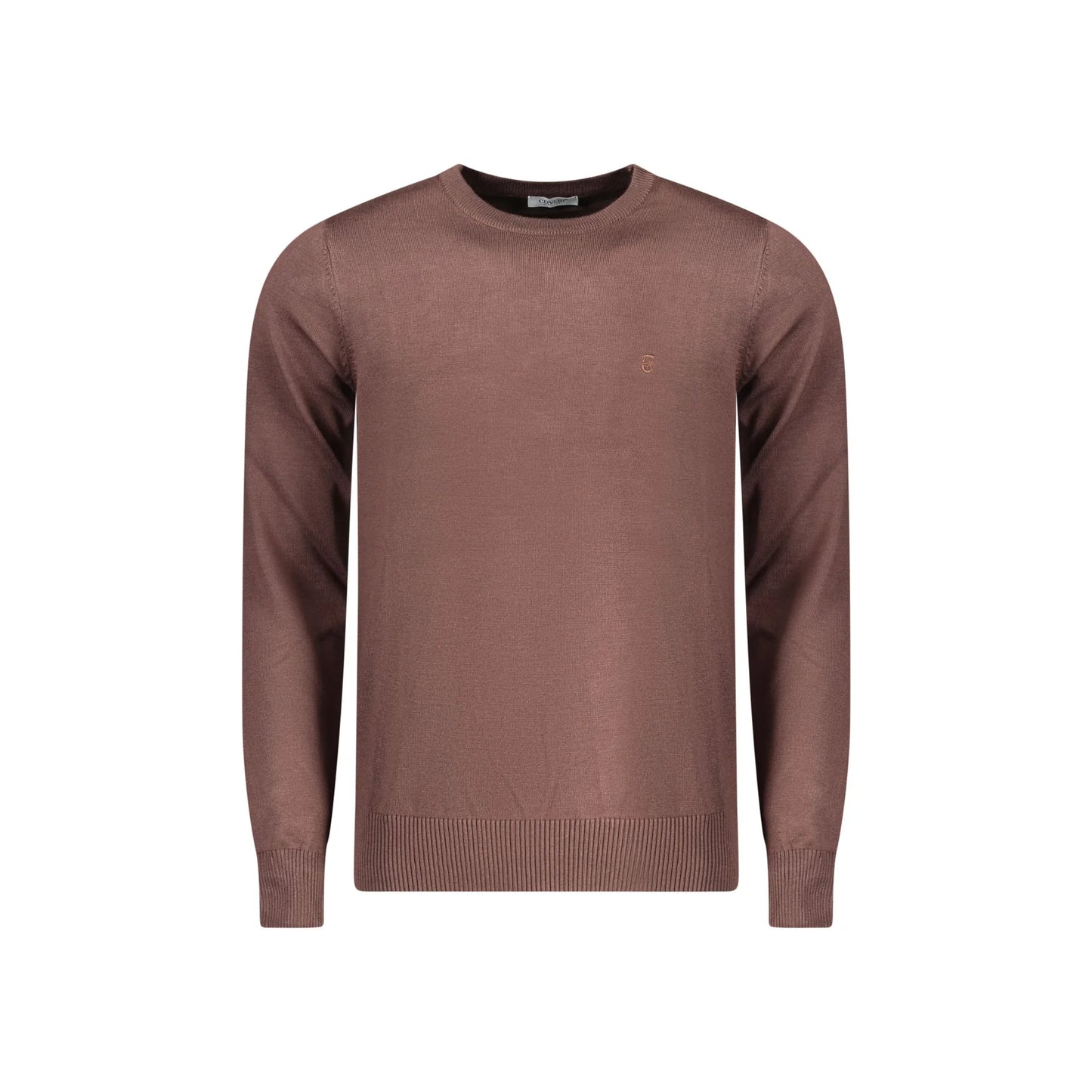 Coveri Moving Maglia Uomo Marrone Ricamo Maglie - foto prodotto