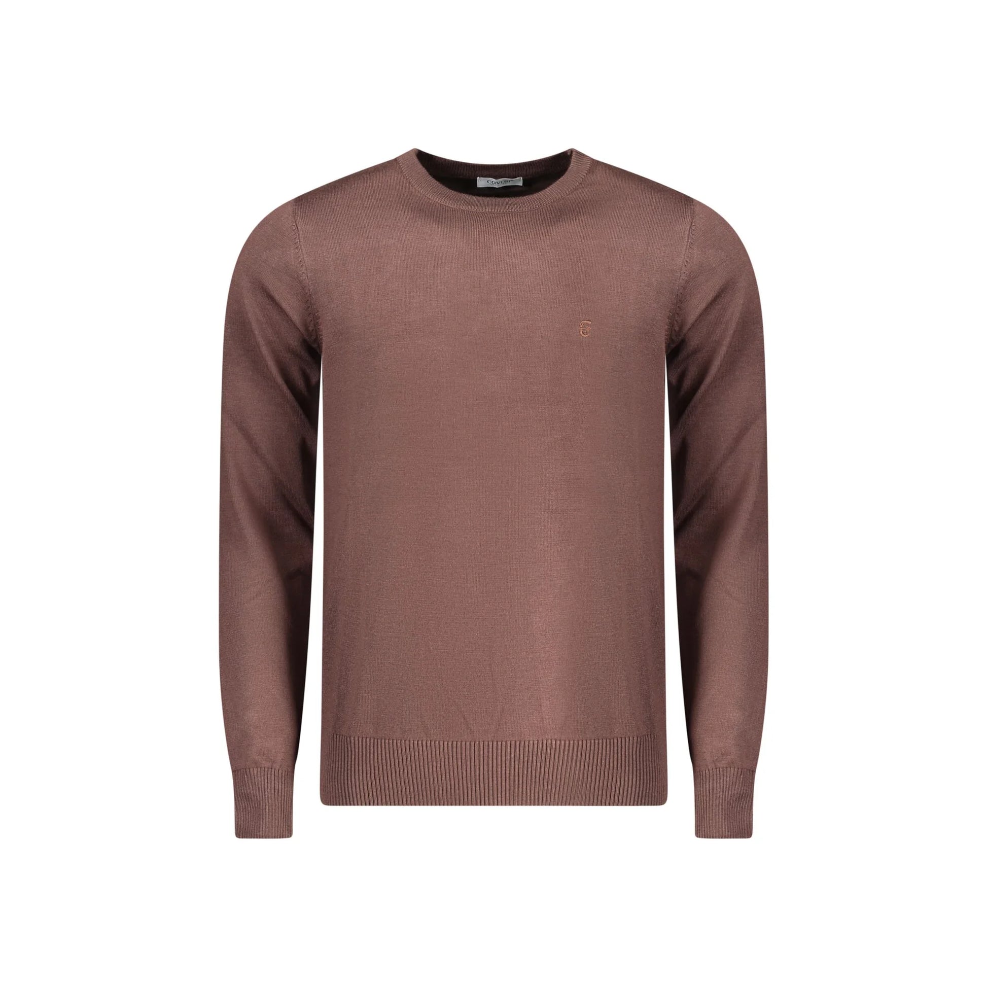 Coveri Moving Maglia Uomo Marrone Ricamo Maglie - foto prodotto