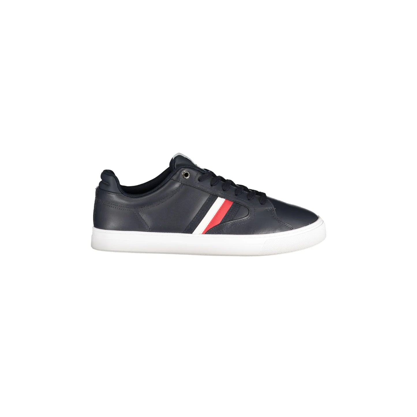 TOMMY HILFIGER Sneakers Uomo Blu con Lacci e Dettagli a Contrasto - foto prodotto