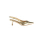 Twinset Sandali Donna Oro Tacco 3 cm Logo - foto prodotto