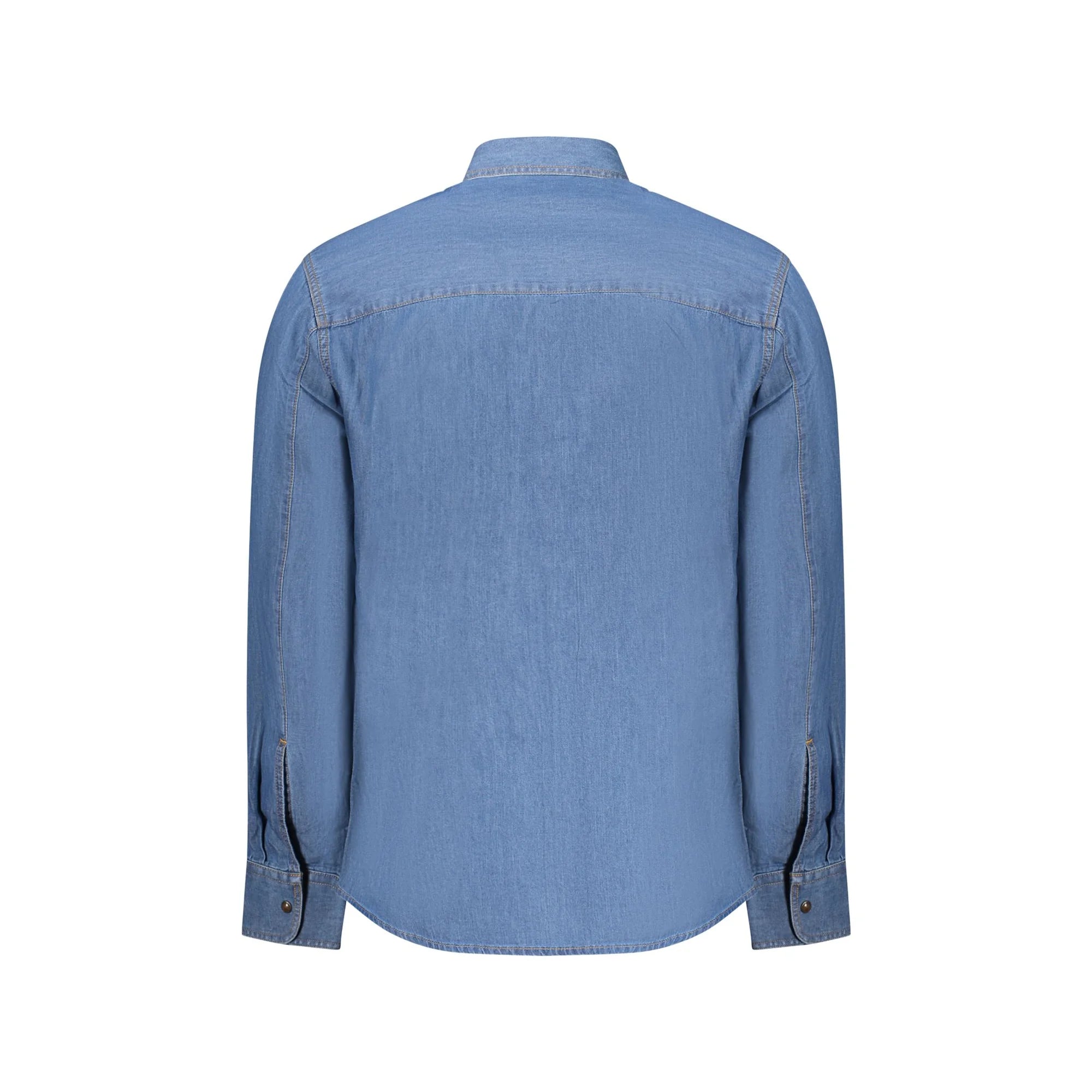 U.S. GRAND CAMICIA MANICHE LUNGHE UOMO BLU