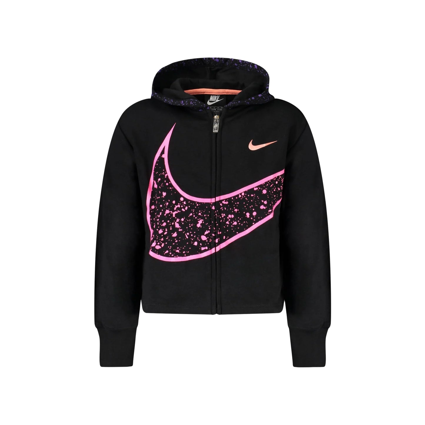 Nike Felpa Maniche Lunghe Unisex Nera Zip Felpe Nero - foto prodotto