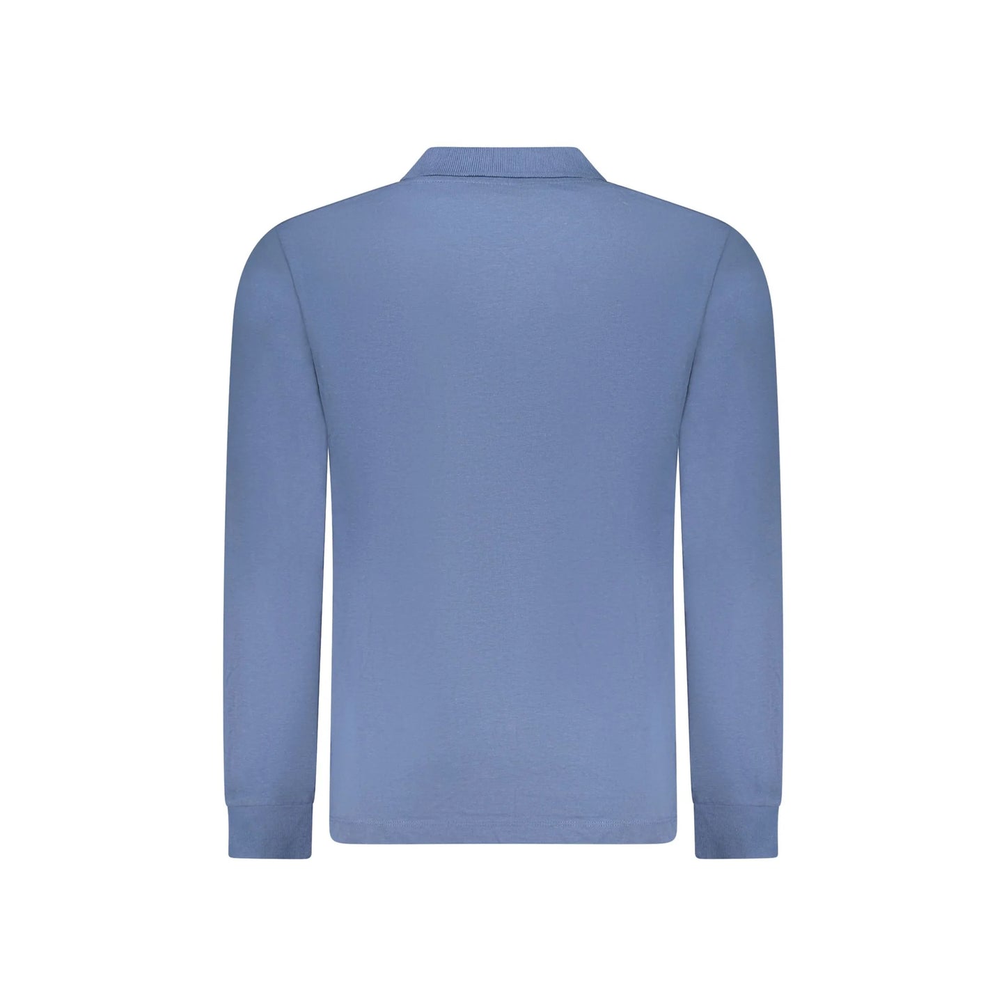 U.S. Grand Polo Uomo Blu Maniche Lunghe Cotone Ricamo Logo - vista 2