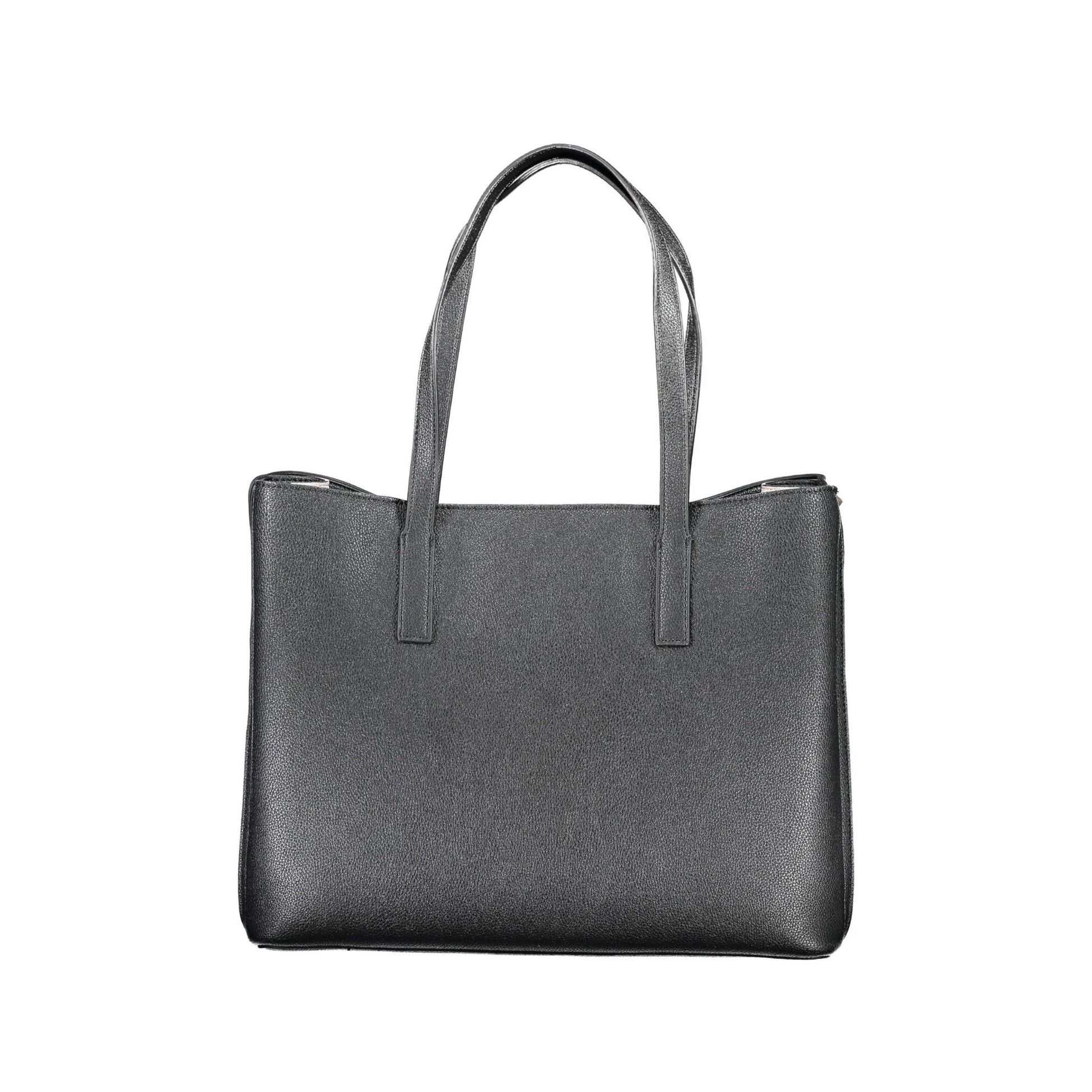 GUESS JEANS Borsa Donna Nera Meridian a Spalla con Tasche Esterne e Zip Borse nero - vista 2