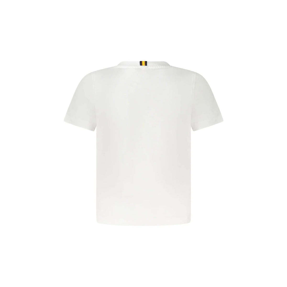 K-WAY T-SHIRT MANICHE CORTE BAMBINO BIANCO