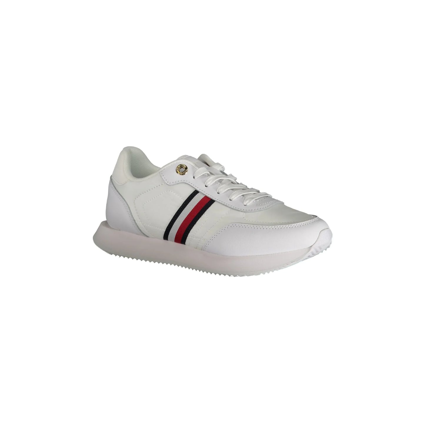 TOMMY HILFIGER Calzatura Sportiva Donna Bianca con Dettagli a Contrasto Sneakers bianco - vista 2