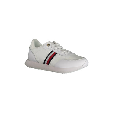 TOMMY HILFIGER Calzatura Sportiva Donna Bianca con Dettagli a Contrasto Sneakers bianco - vista 2