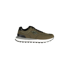 Lee Cooper tenisky pánské zelené s potiskem loga