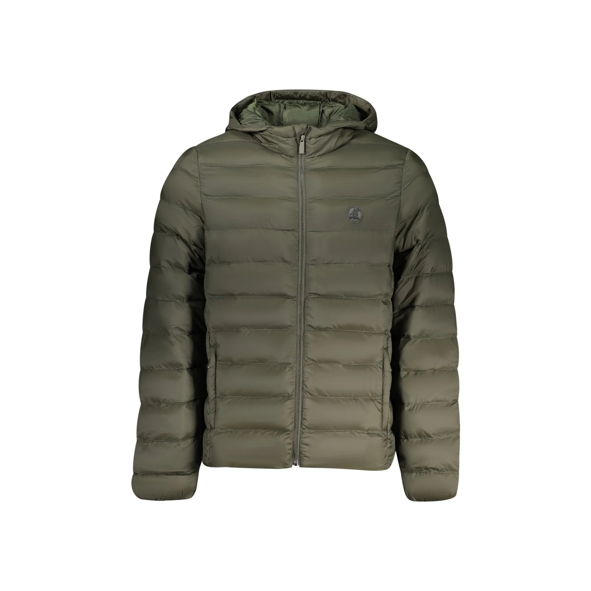 U.S. Grand Giubbotto Uomo Verde Cappuccio Zip Tasche Logo Giubbotti e Giacche - foto prodotto