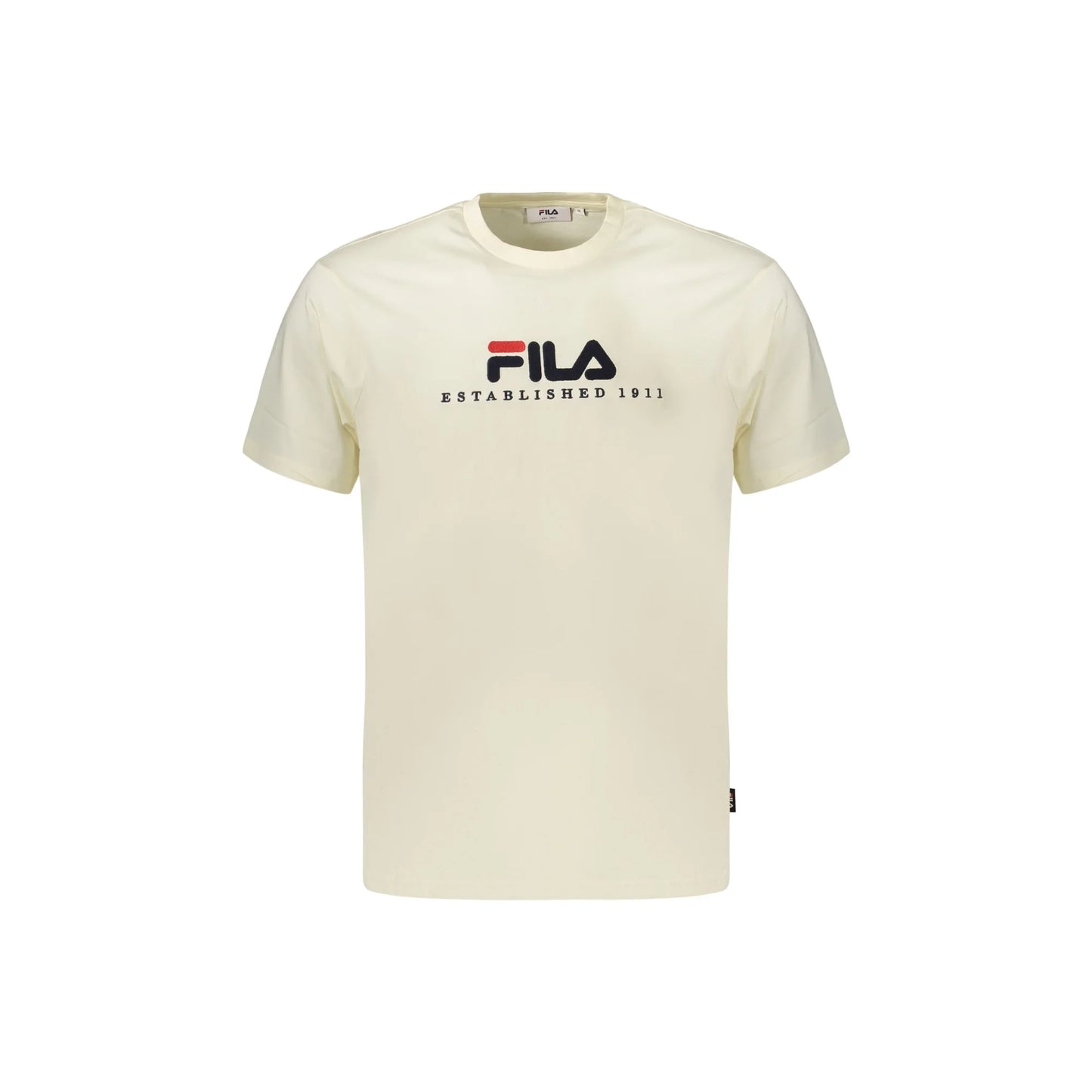 FILA T-SHIRT MANICHE CORTE UOMO BEIGE