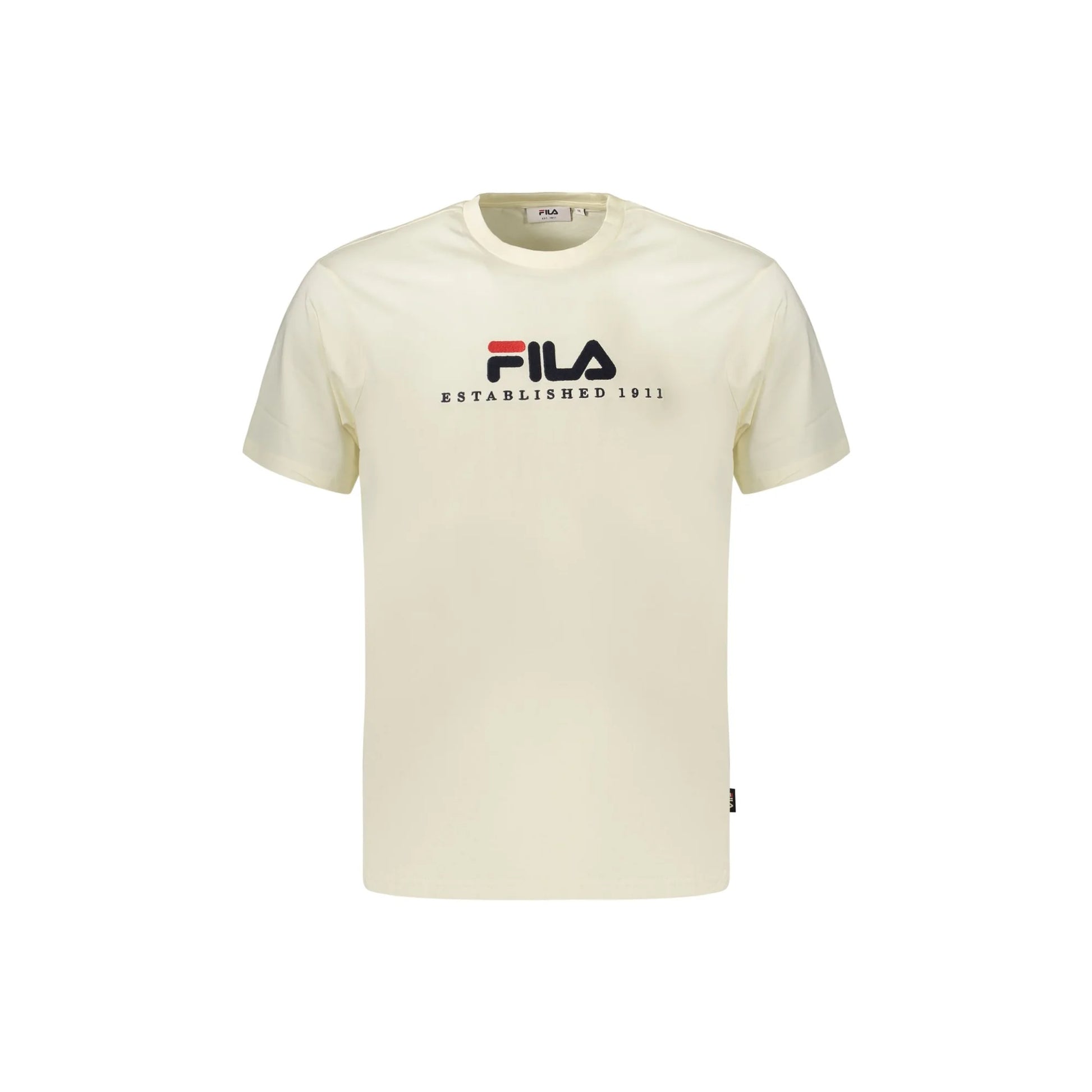 FILA T-SHIRT MANICHE CORTE UOMO BEIGE