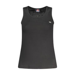 Norway 1963 Camiseta Sin Mangas Mujer Negra Bordado Logo