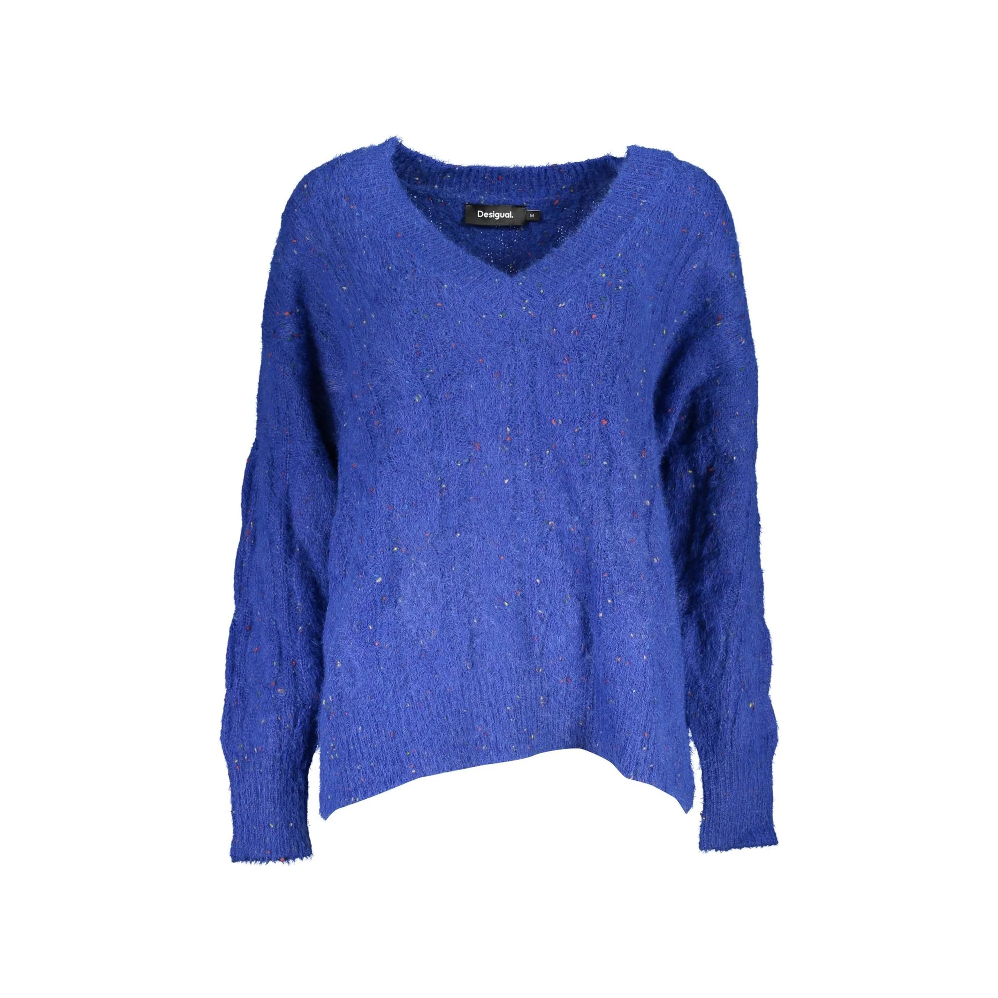 DESIGUAL MAGLIONE DONNA BLU