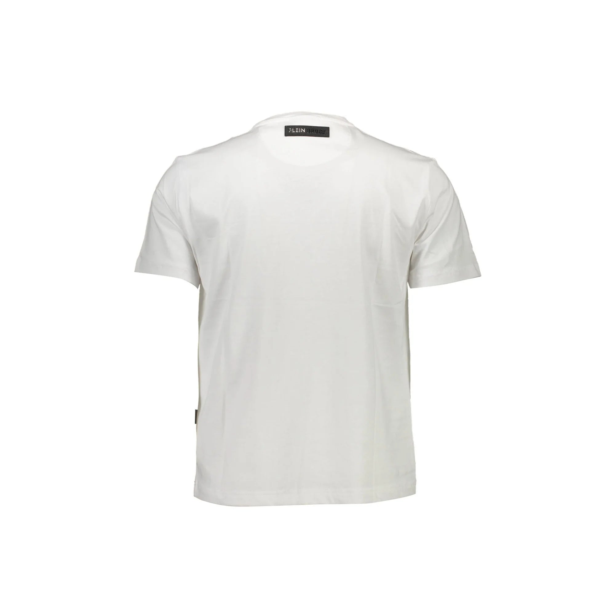 PLEIN SPORT T-SHIRT MANICHE CORTE UOMO BIANCO