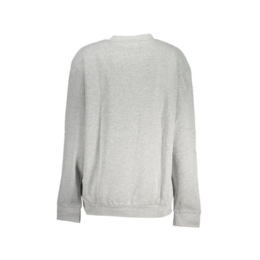 Cavalli Class Felpa Donna Grigia Girocollo con Logo Felpe grigio - vista 2