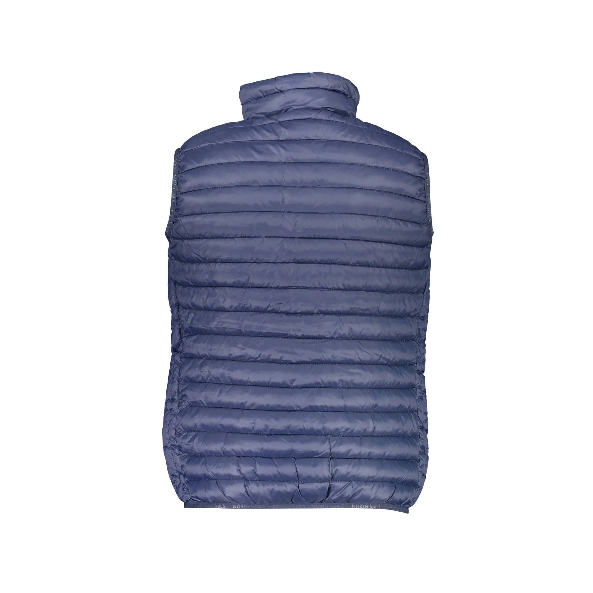North Sails Smanicato Uomo Blu con Logo Giubbotti e Giacche - vista 2