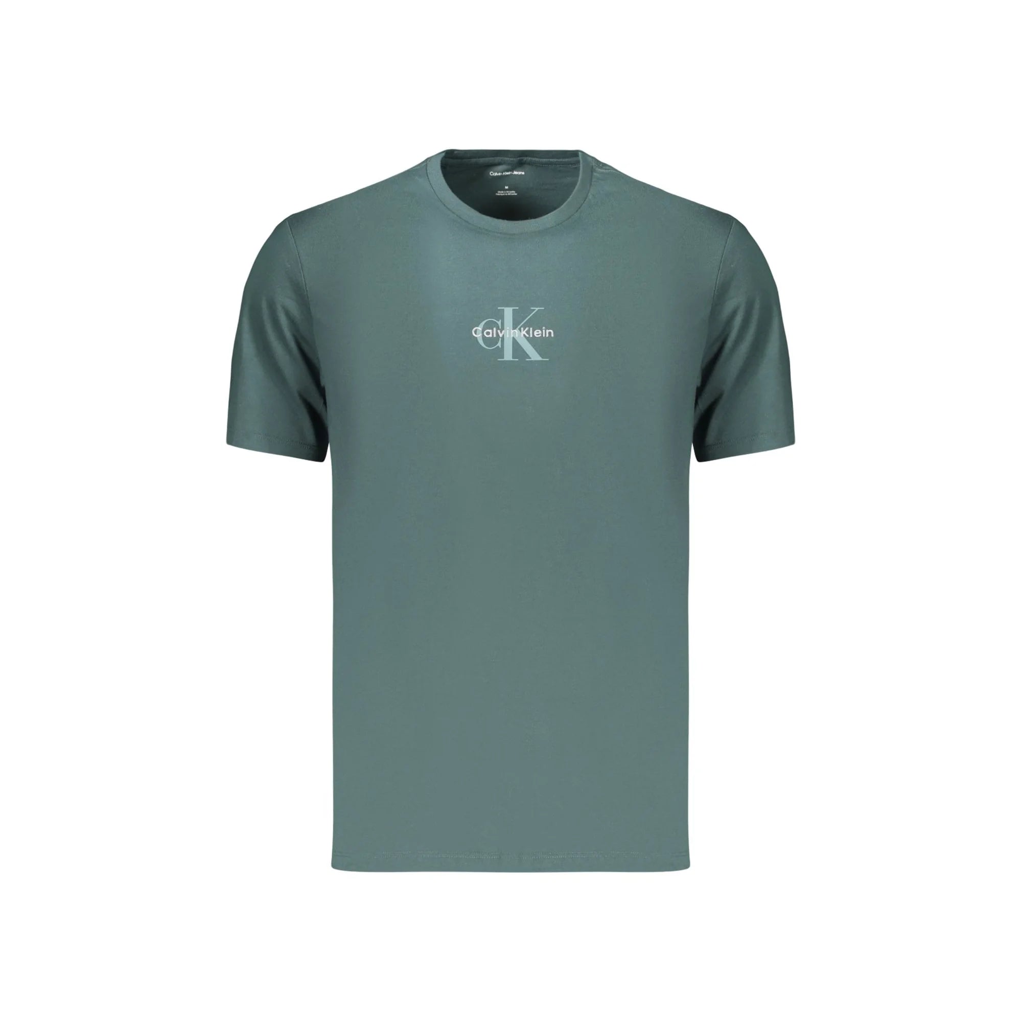 CALVIN KLEIN T-SHIRT MANICHE CORTE UOMO BLU