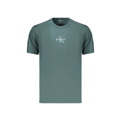 Calvin Klein T-Shirt Korte Ærmer Mand Blå Print