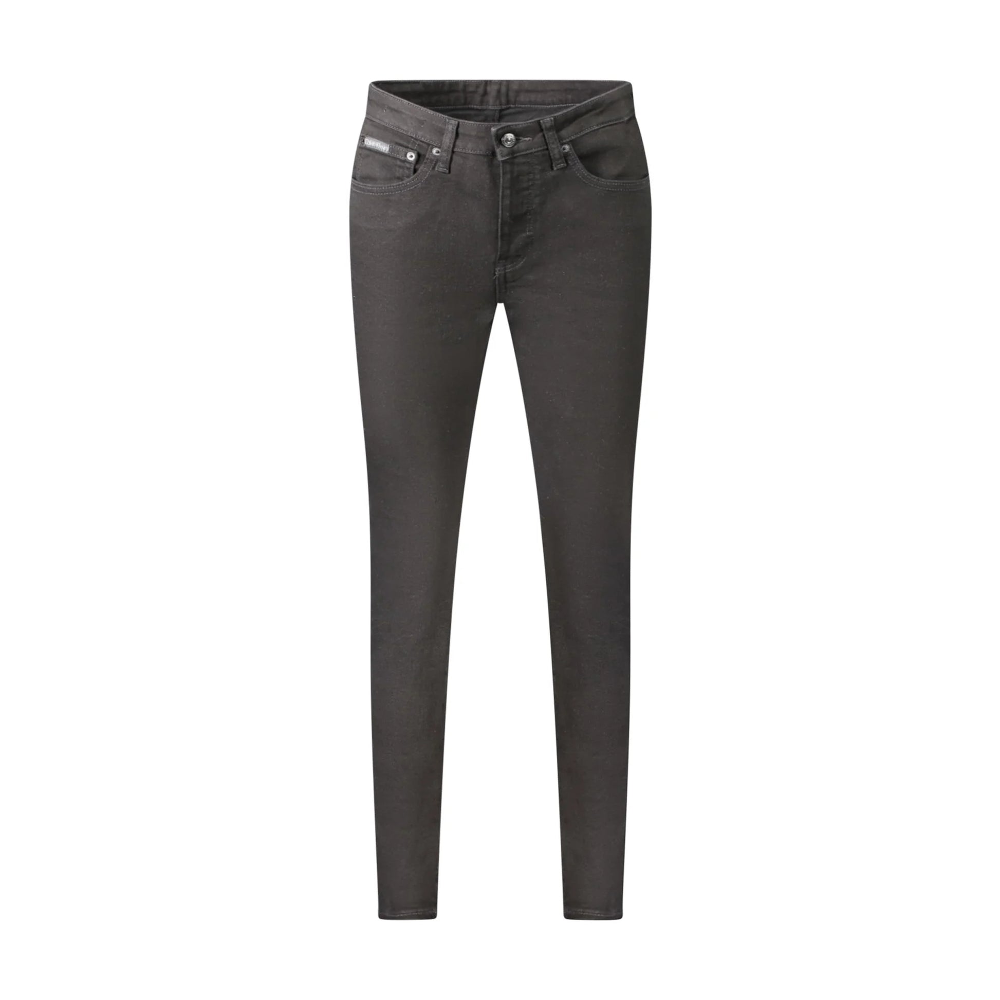 Calvin Klein Jeans Donna Nero Mid Rise Slim - foto prodotto
