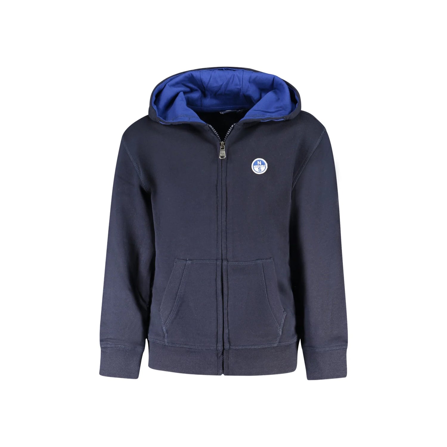 North Sails Felpa Maniche Lunghe Bambino Blu Zip Felpe - foto prodotto