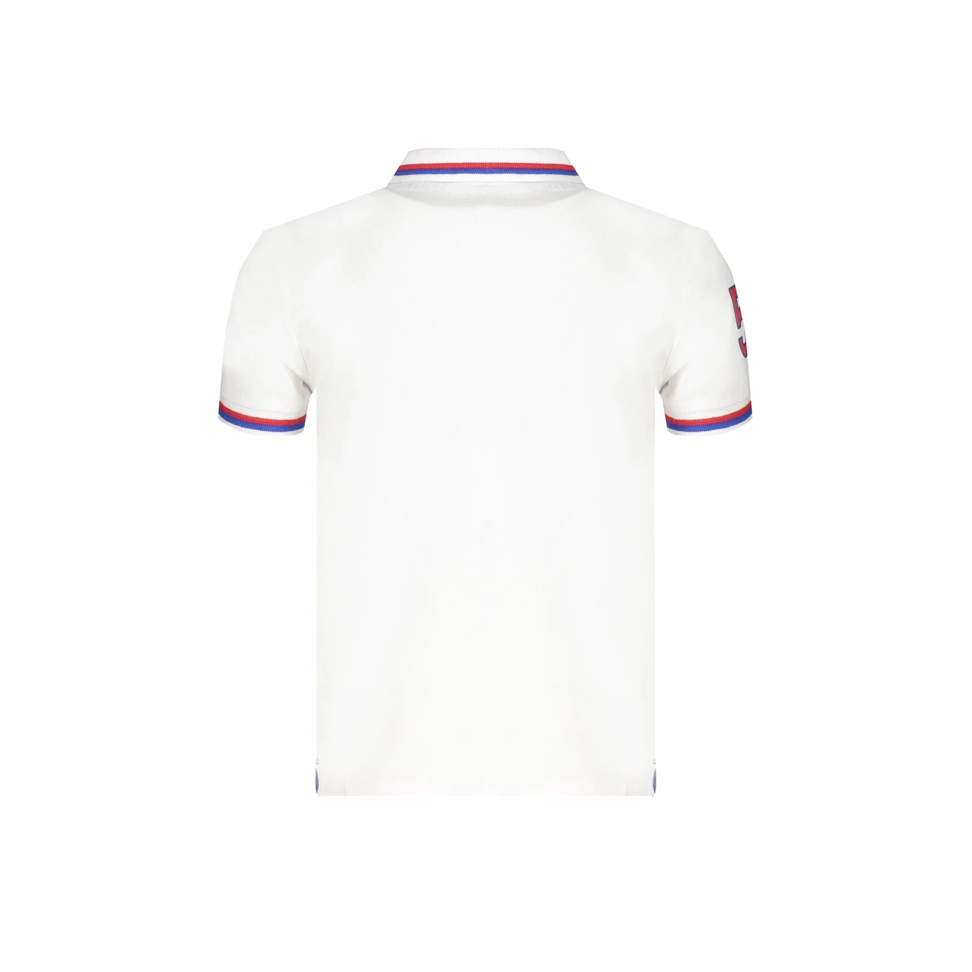 NORTH SAILS POLO MANICHE CORTE BAMBINO BIANCO