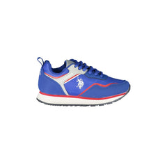 U.S. POLO ASSN. Sneakers Bambino Blu con Dettagli a Contrasto