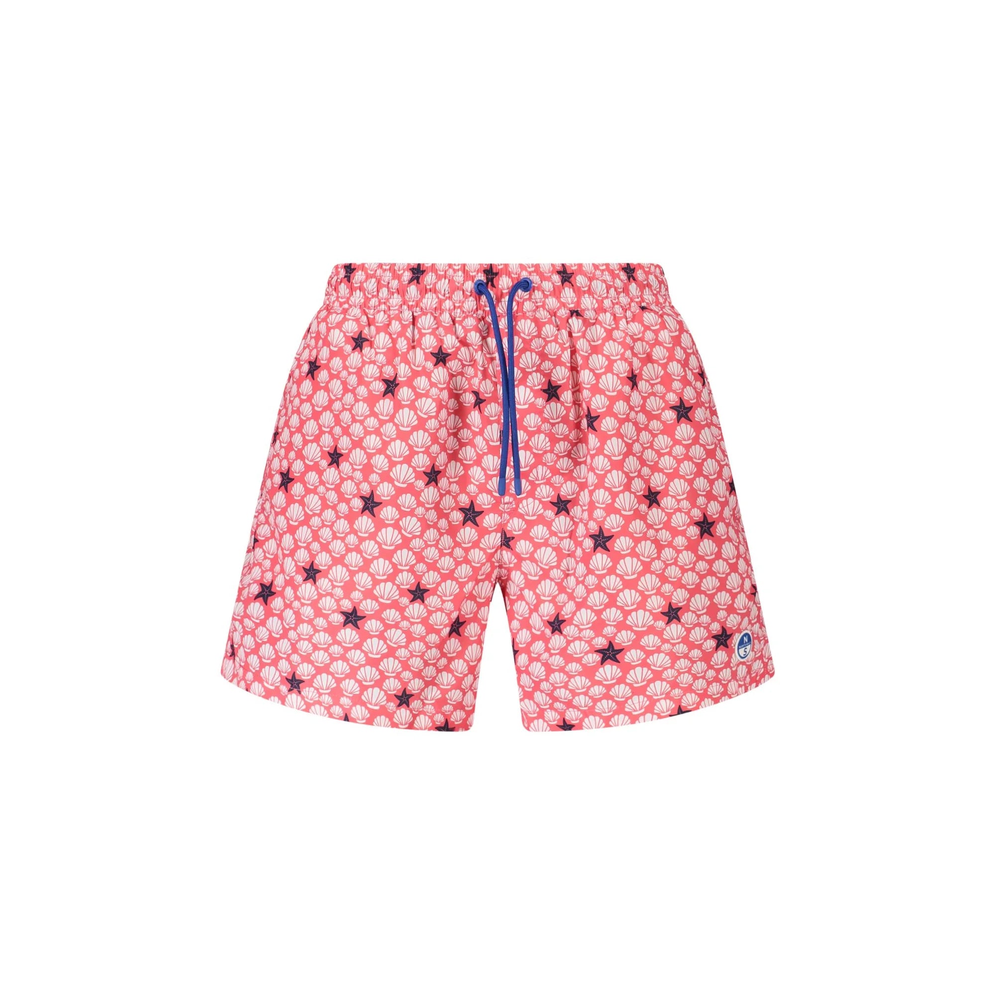 North Sails Costume da Mare Uomo Rosso Logo - foto prodotto