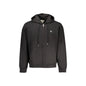 Calvin Klein Felpa Maniche Lunghe Uomo Nera Zip Ricamo Felpe Nero - foto prodotto
