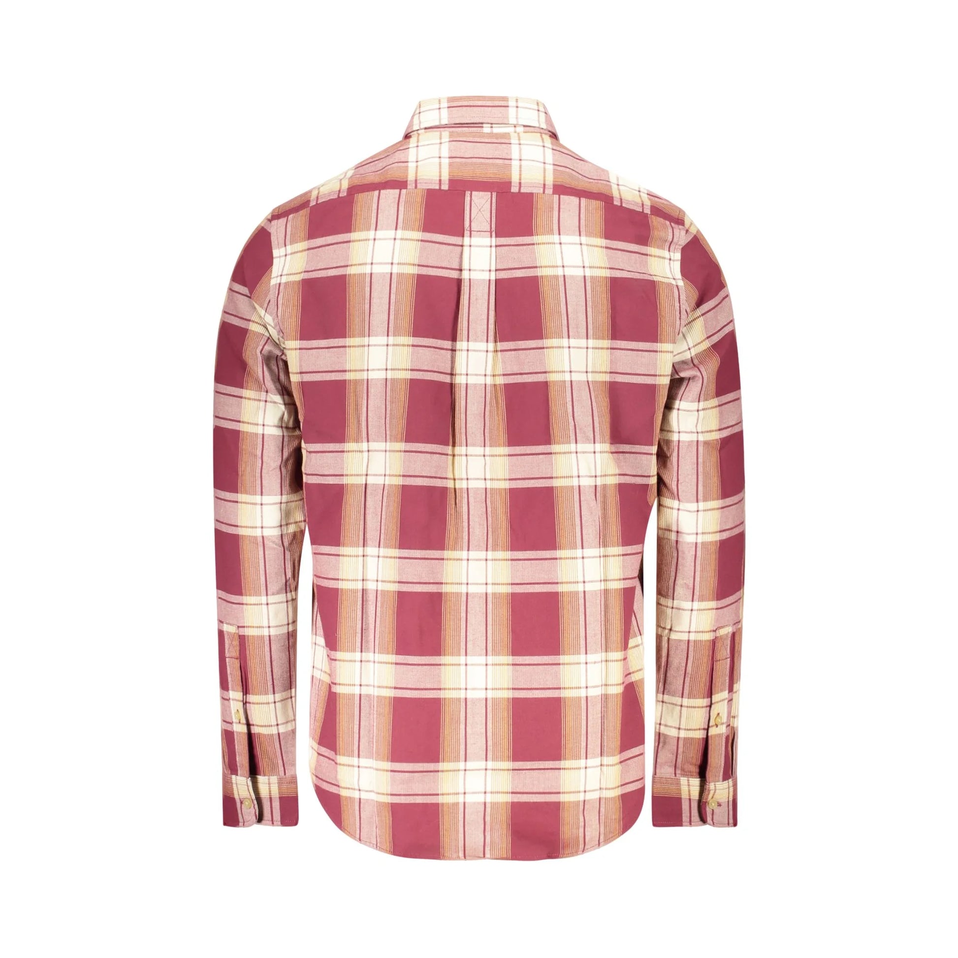 Timberland Camicia Maniche Lunghe Uomo Rossa Ricamo Camicie rosso - vista 2