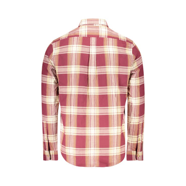 Timberland Camicia Maniche Lunghe Uomo Rossa Ricamo Camicie rosso - vista 2