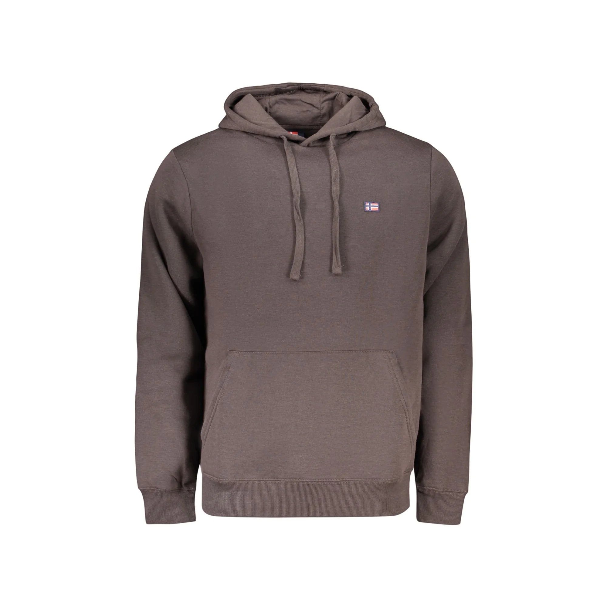 NORWAY 1963 FELPA SENZA ZIP UOMO MARRONE
