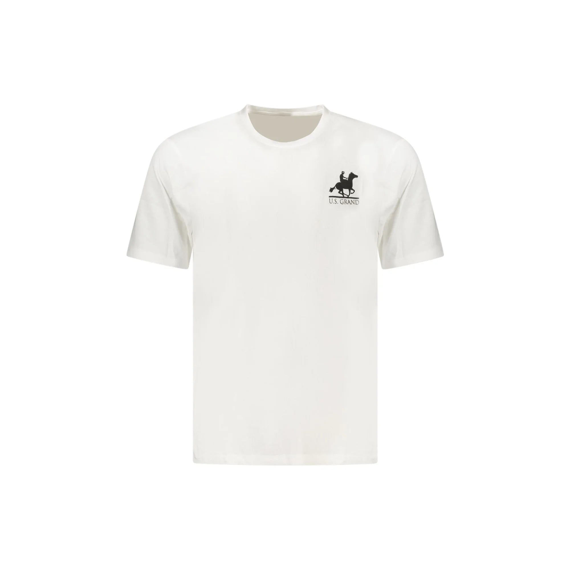 U.S. GRAND POLO T-SHIRT MANICHE CORTE UOMO BIANCO