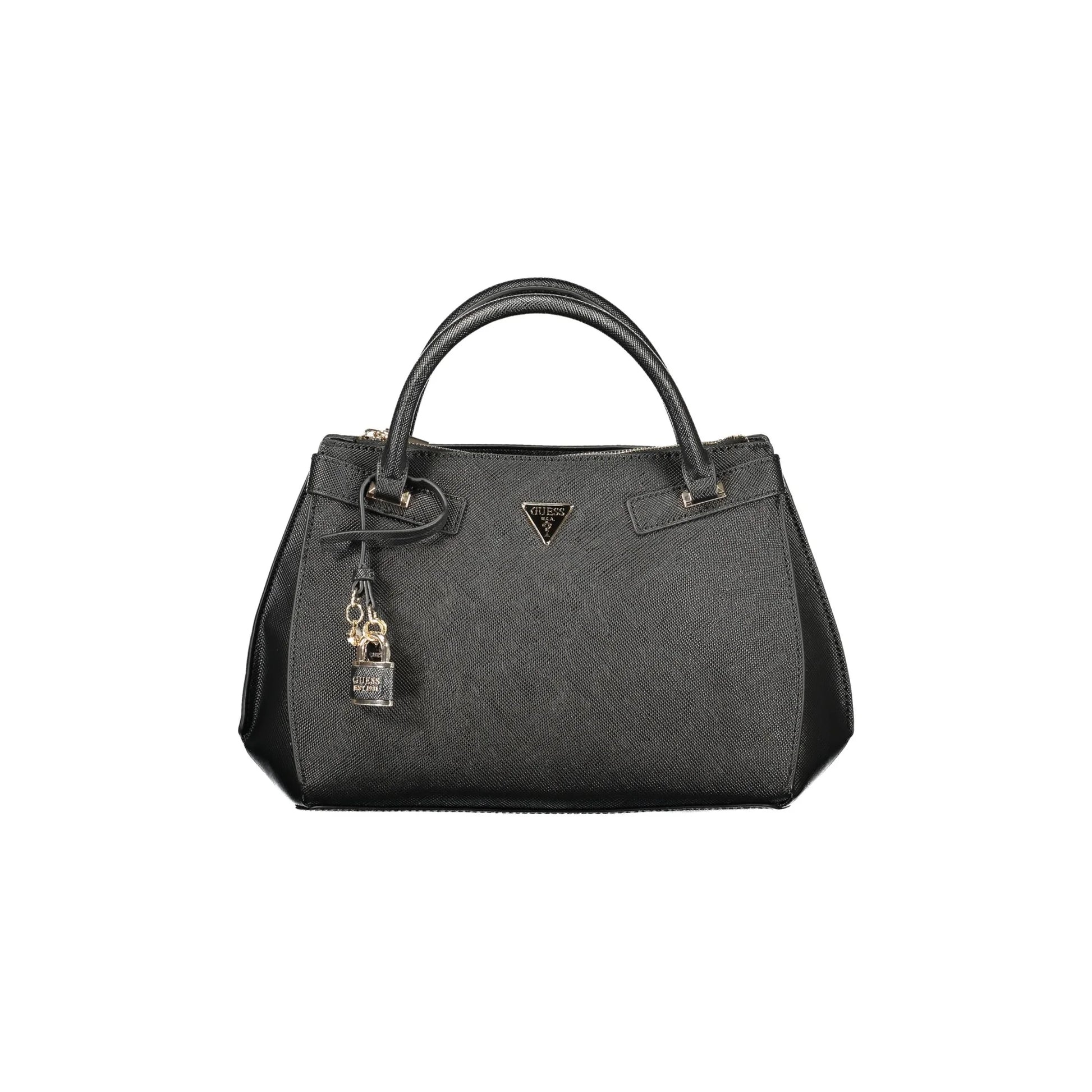 Guess Jeans Borsa a Tracolla Donna Nera Logo Borse Nero - foto prodotto