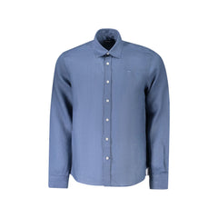 North Sails Camicia Maniche Lunghe Uomo Blu Ricamo