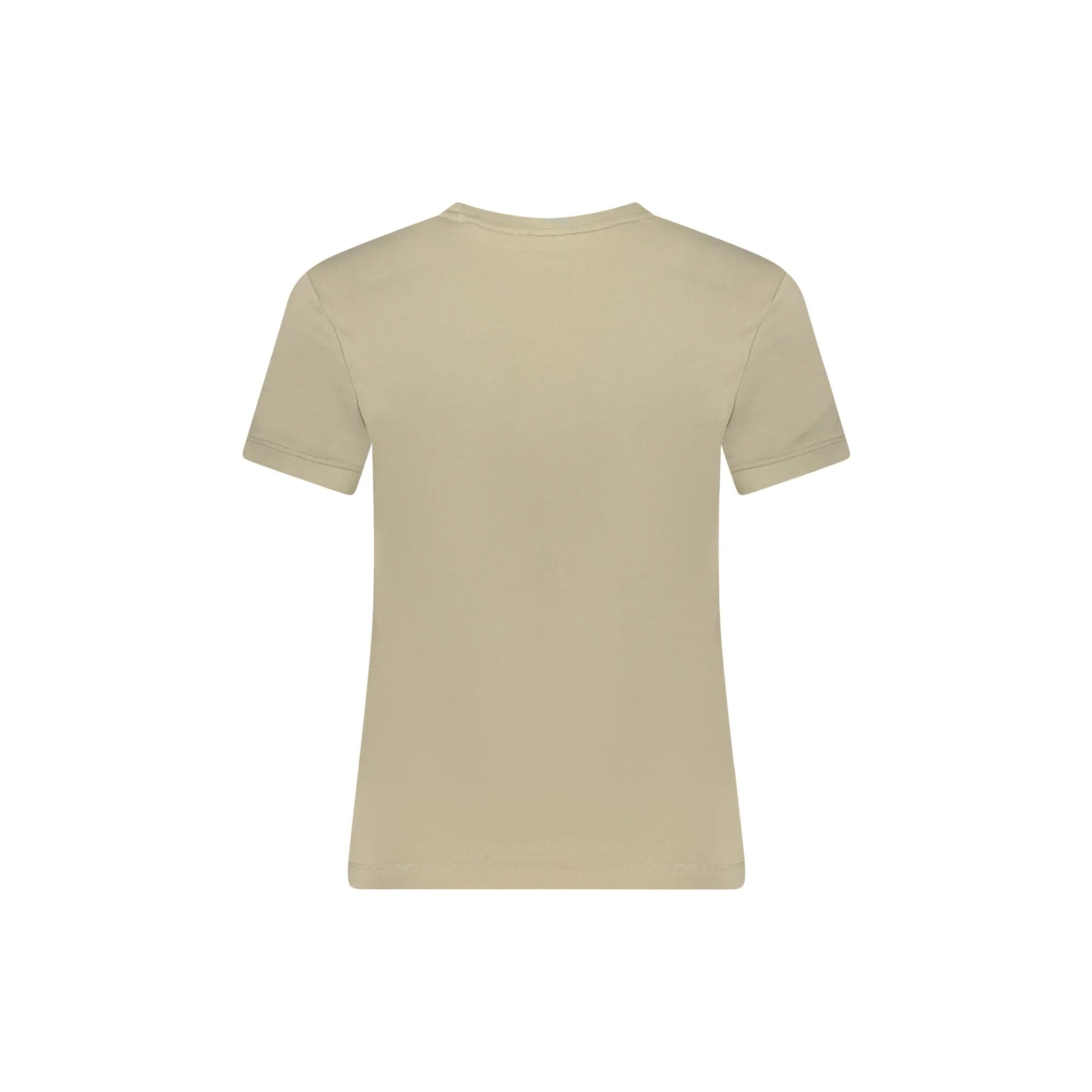 Guess Jeans T-Shirt Maniche Corte Donna beige Logo - vista 2