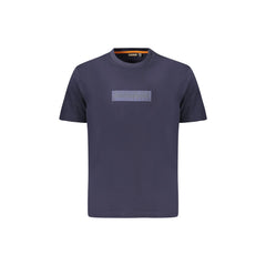 Napapijri T-Shirt Manches Courtes Homme Bleu Imprimé