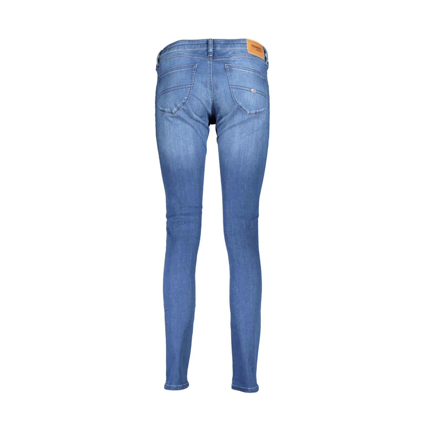 Tommy Hilfiger Jeans Donna Blu Ricamo - vista 2