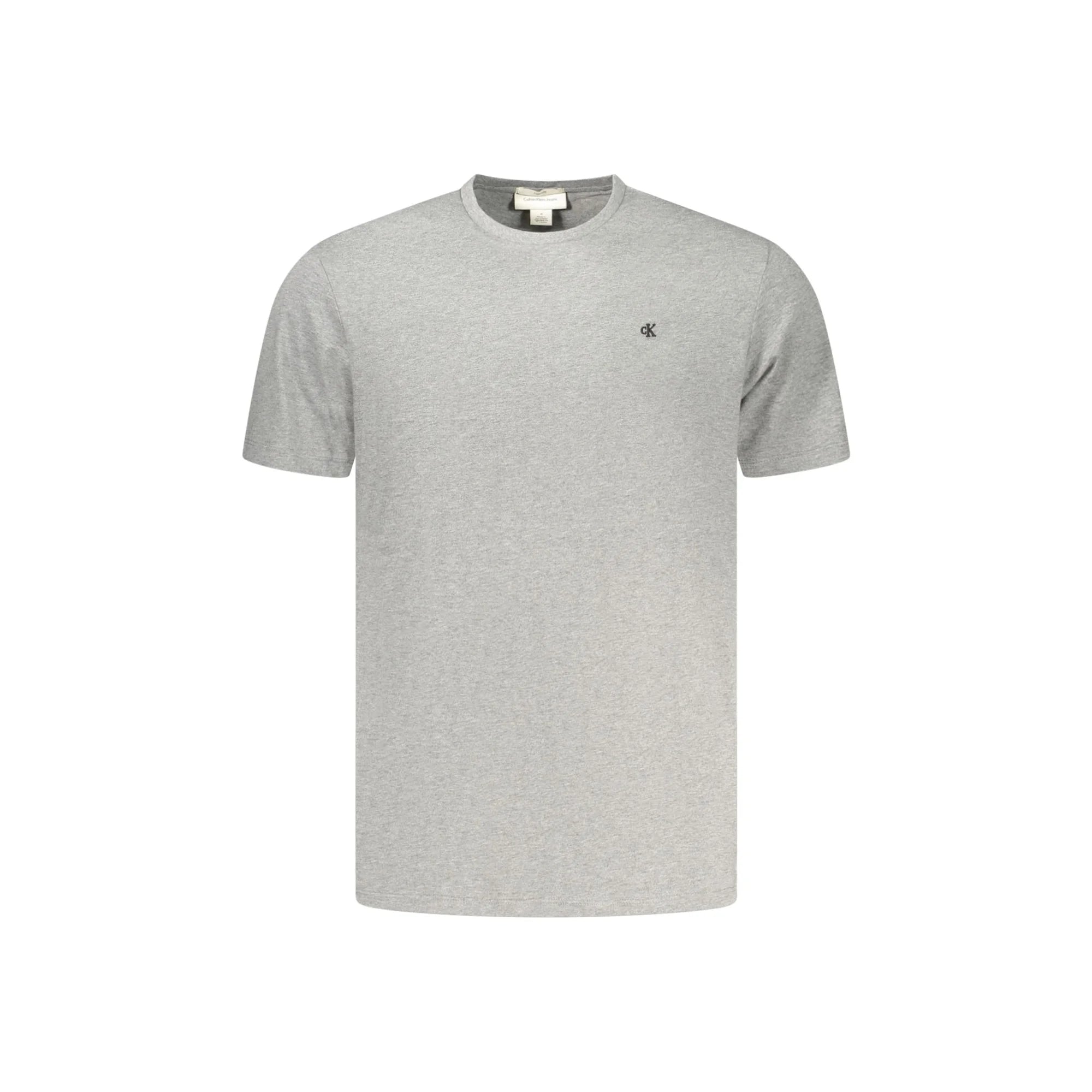 CALVIN KLEIN T-SHIRT MANICHE CORTE UOMO GRIGIO