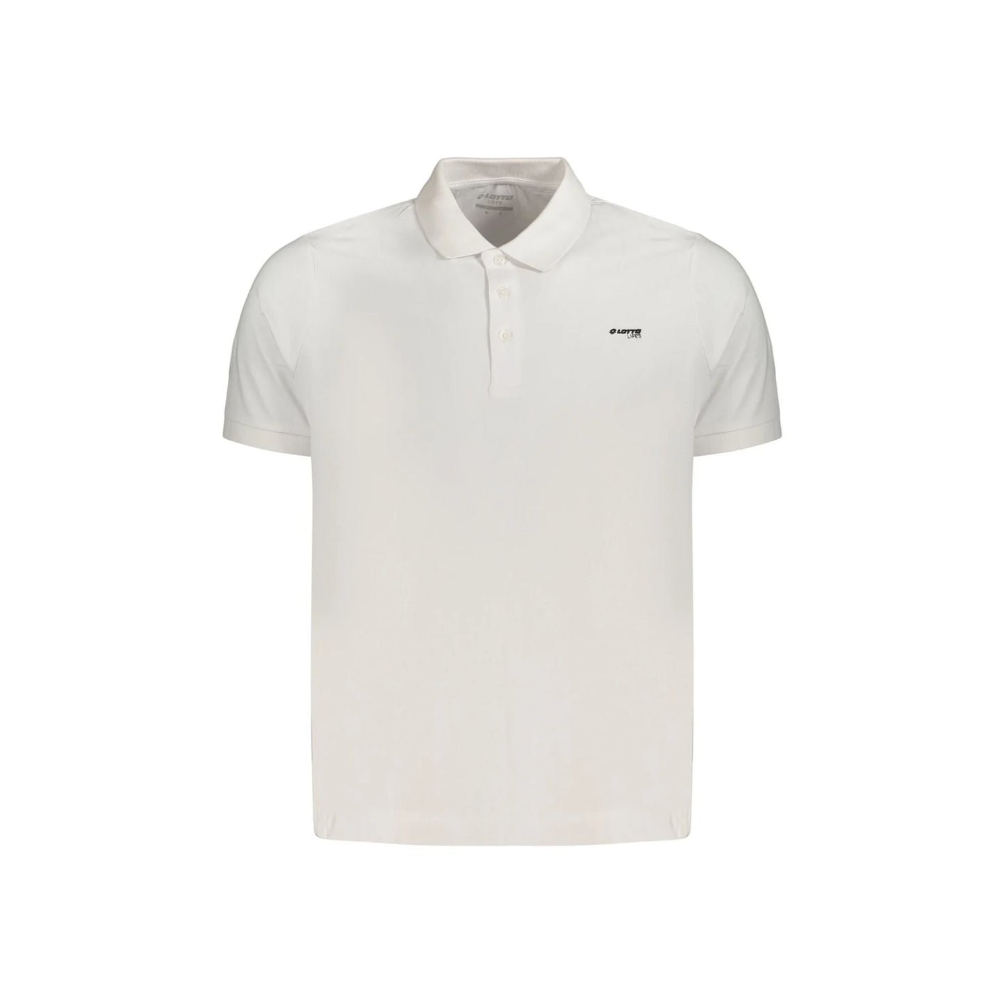 LOTTO POLO MANICHE CORTE UOMO BIANCO