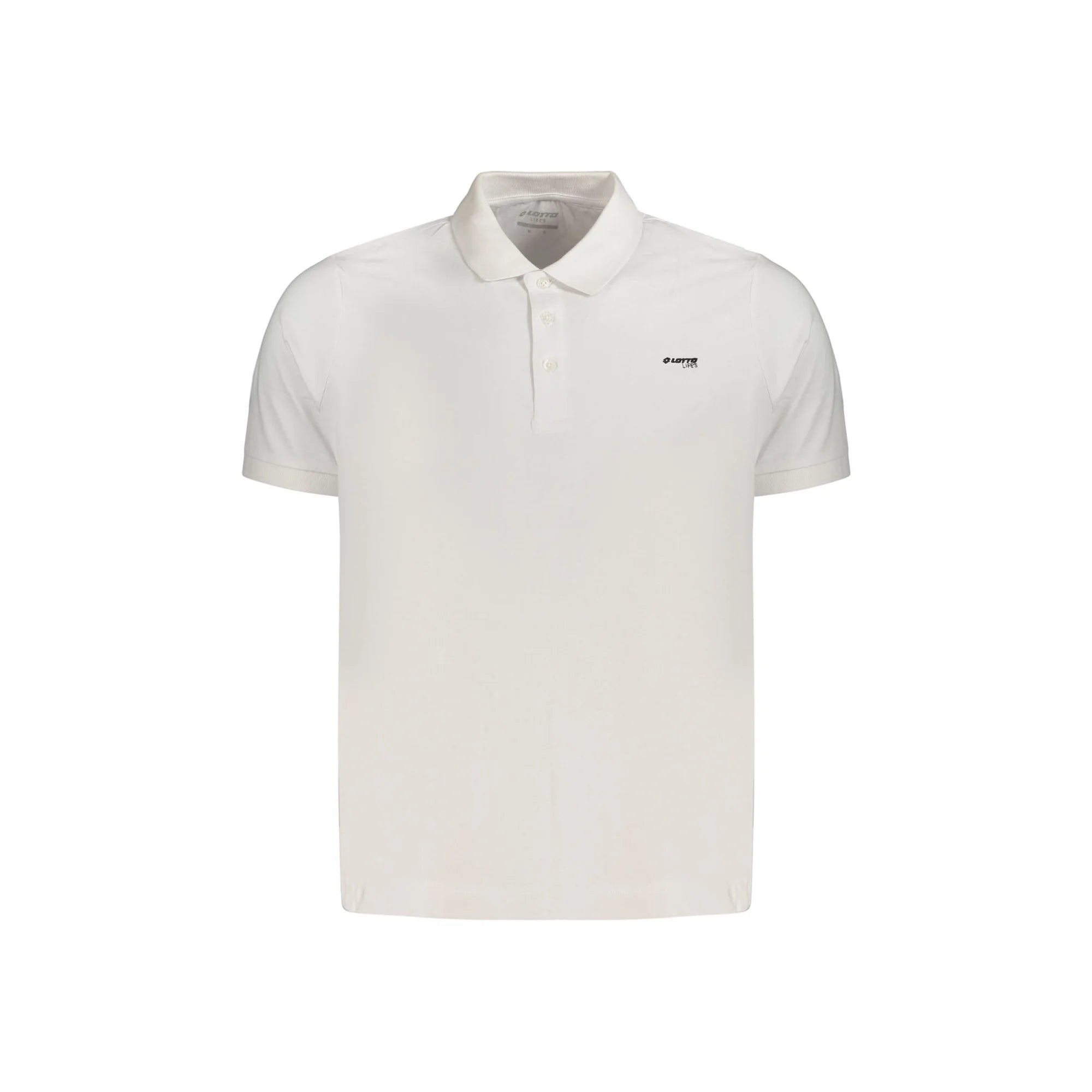 LOTTO POLO MANICHE CORTE UOMO BIANCO