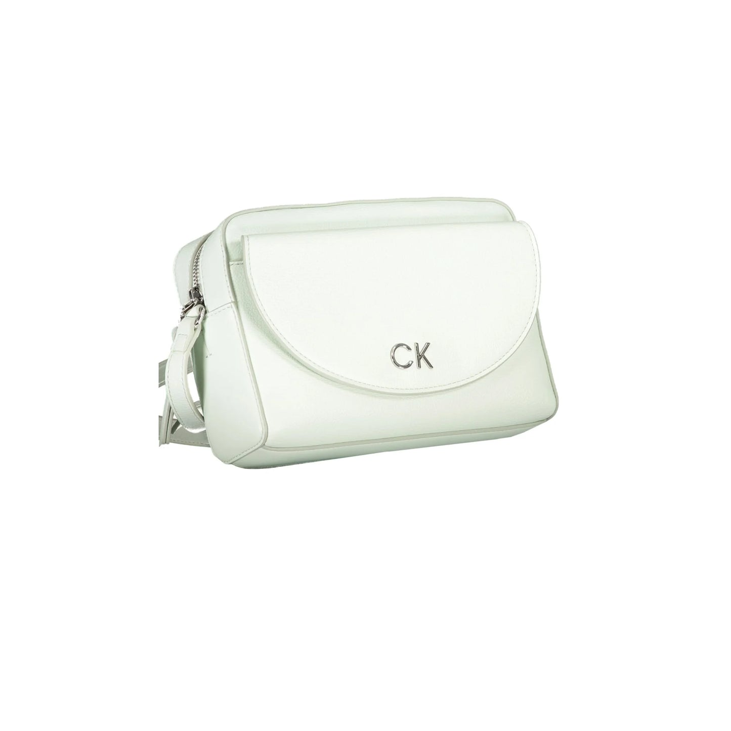 Calvin Klein Borsa Donna a Tracolla Verde con Tasche e Chiusura Zip Borse - vista 3