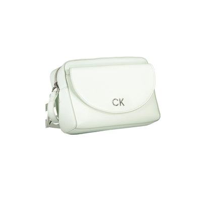 Calvin Klein Borsa Donna a Tracolla Verde con Tasche e Chiusura Zip Borse - vista 3