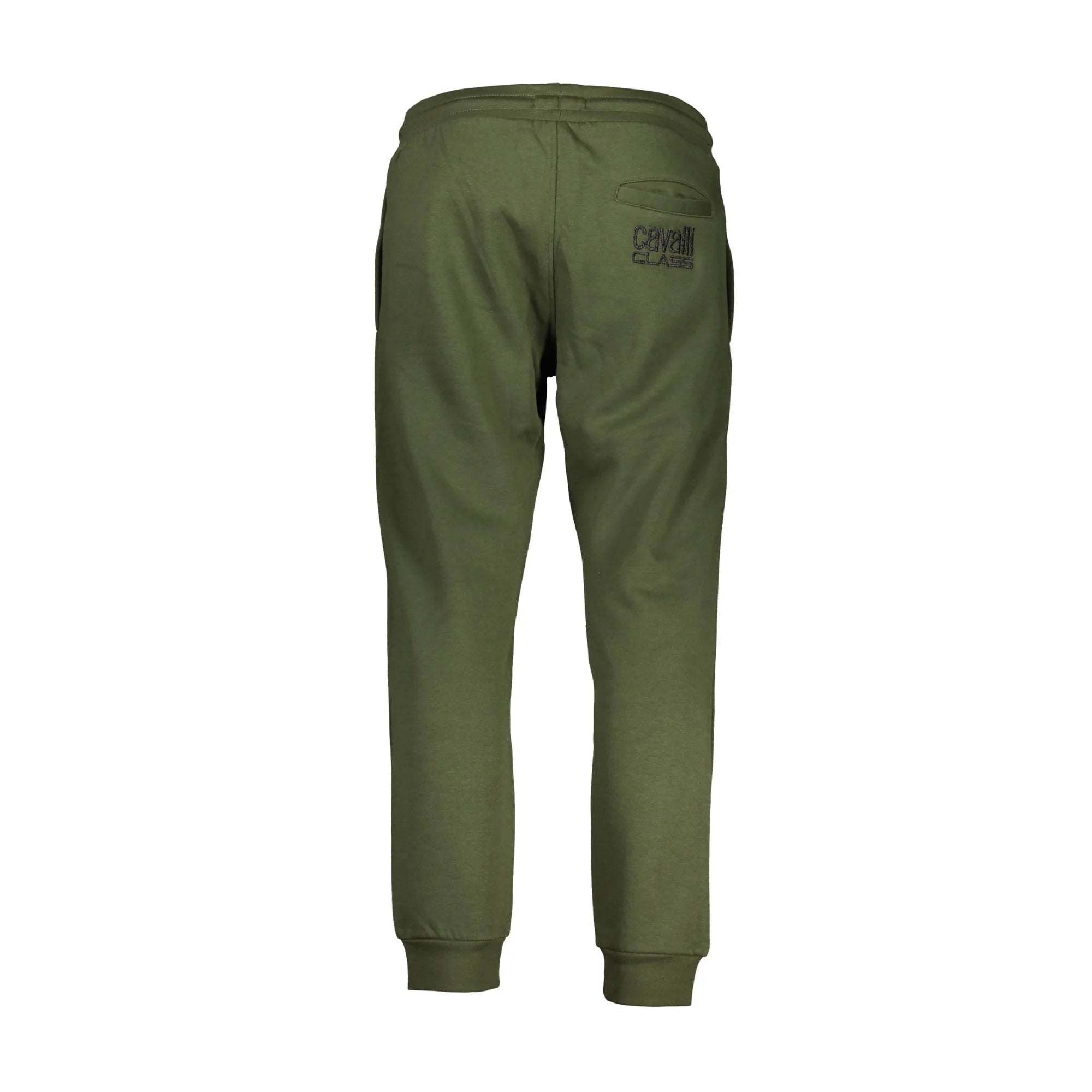 CAVALLI CLASS PANTALONE UOMO VERDE