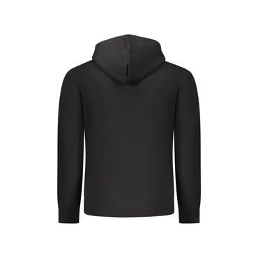 Coveri Moving Felpa Maniche Lunghe Uomo Nera Zip Ricamo Felpe nero - vista 2