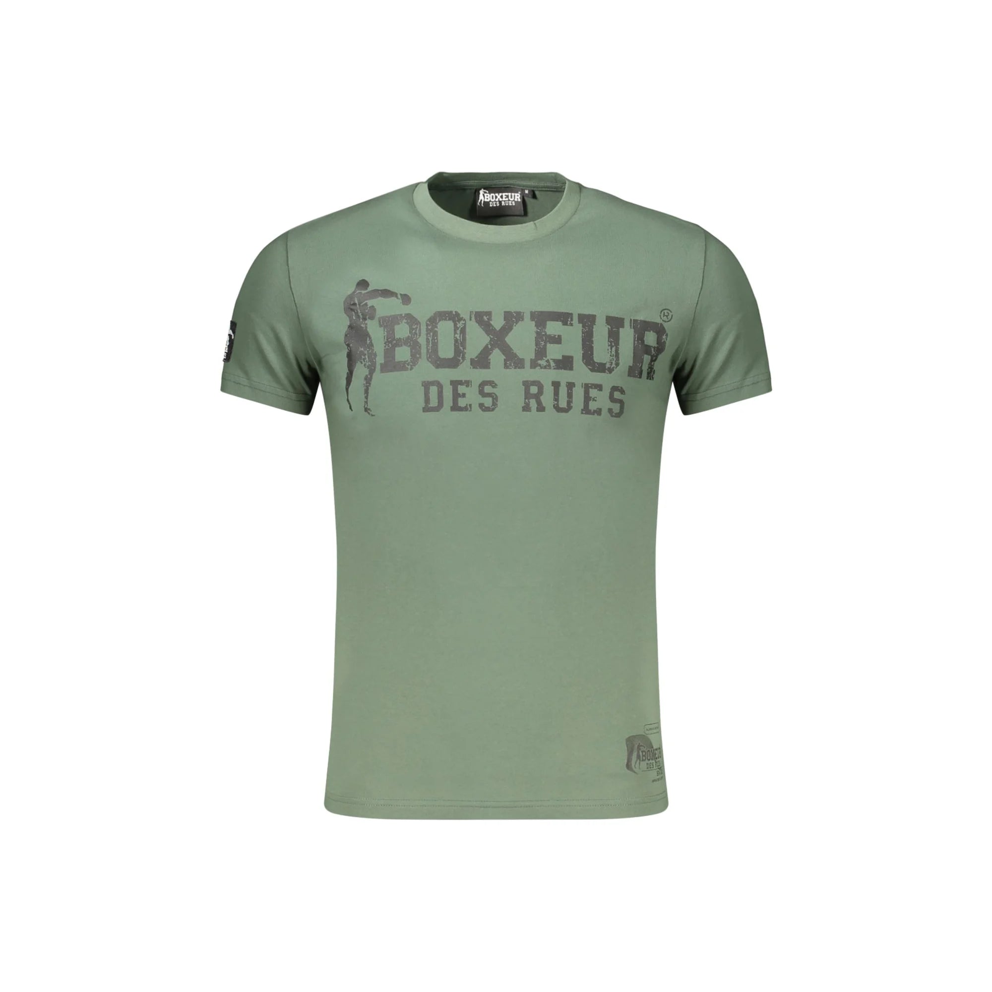 BOXEUR DES RUES T-SHIRT MANICHE CORTE UOMO VERDE