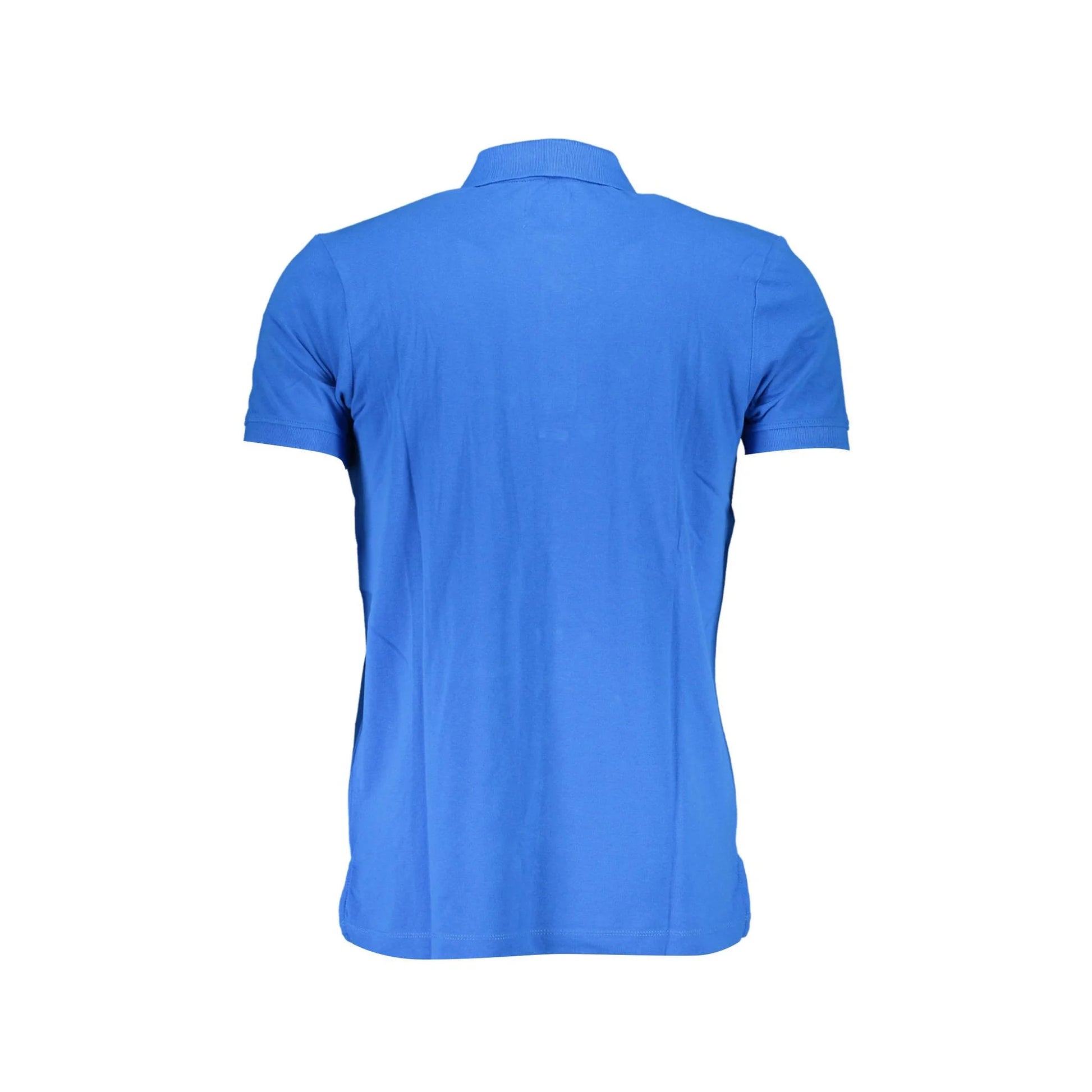 Gian Marco Venturi Polo Maniche Corte Uomo Blu Logo - vista 2
